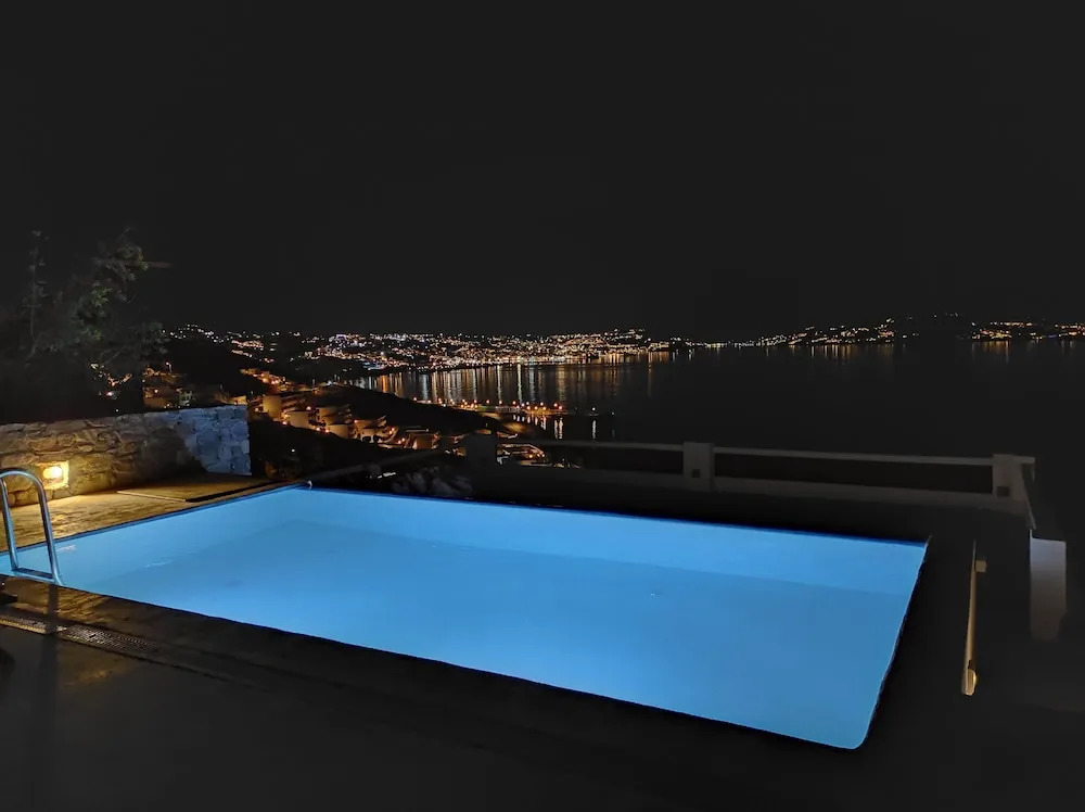 Mykonian Luxury Villa Azure w View Pool