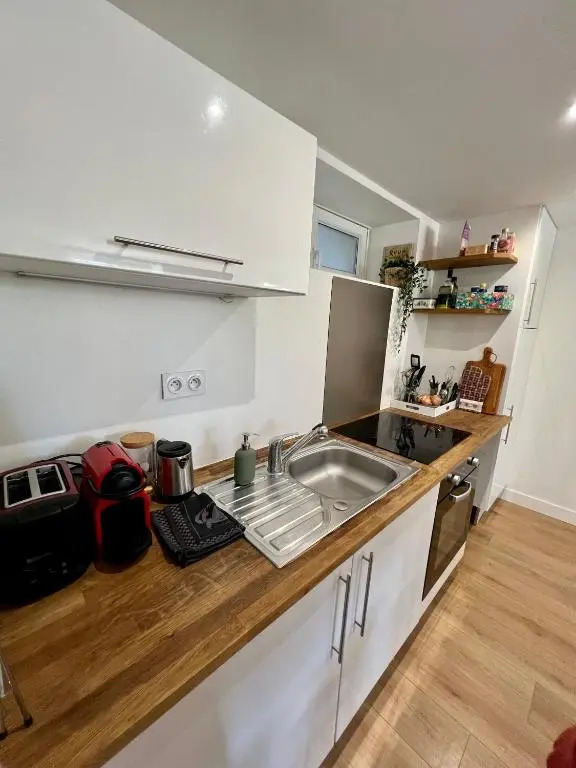 Nid douillet de 45 m2, centre-ville, 2 chambres