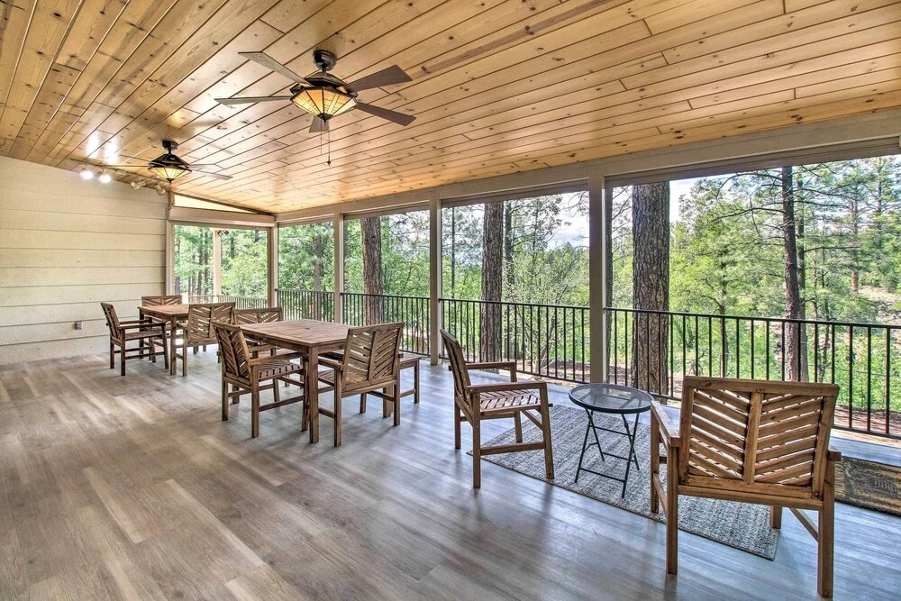Game Room & Wooded Views: Pinetop Cabin!