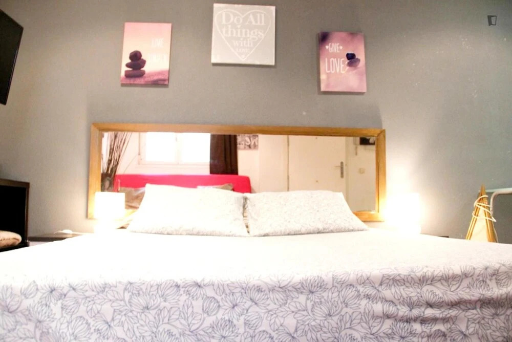 Studio in Madrid, With Wifi - 72 km From the Slopes
