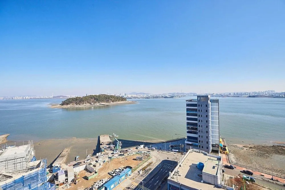 Ocean View Rooftop Barbecue Incheon Yeongjongdo Inter Hotel