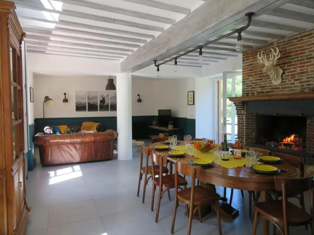 Maison chaleureuse en forêt du Perche avec cheminée, jeux pour enfants et grand jardin - FR-1-581-51