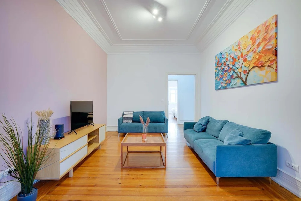 Family Comfort in Principe Real AC and Parking