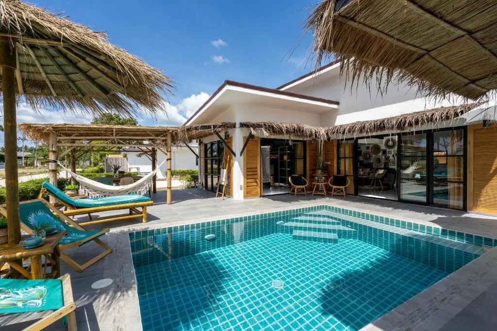 Manao Pool Villa 14 - 5 mins walk to the beach