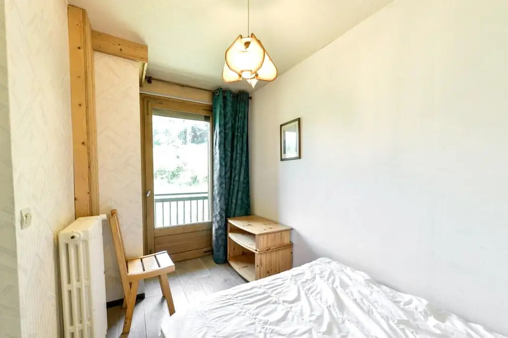 Apartment With one Bedroom in La Perrière, With Wonderful Mountain View, Furnished Garden and Wifi - 5 km From the Slopes