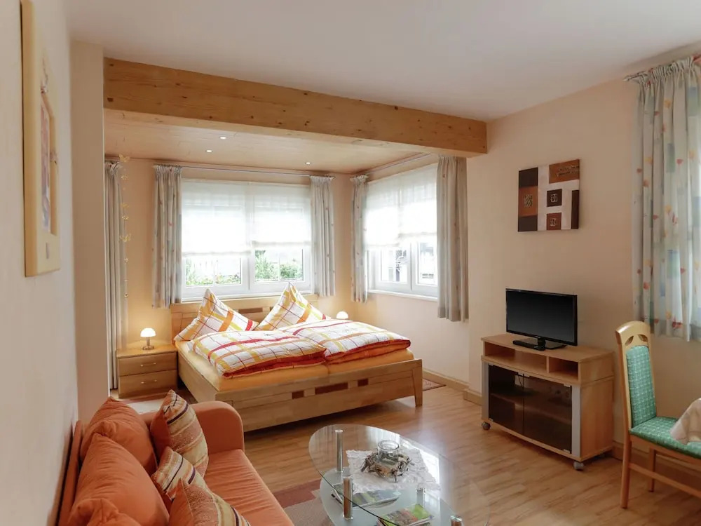 Idyllically Situated Apartment With Balcony In A Traditional Village