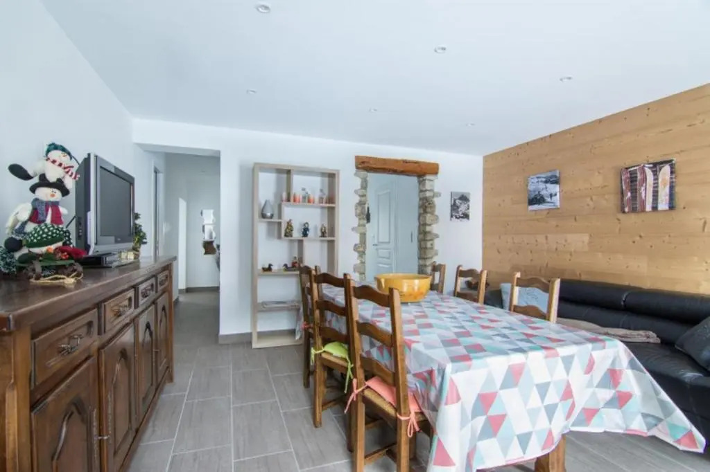 Appartement de 2 chambres avec jardin clos et wifi a Valloire a 3 km des pistes