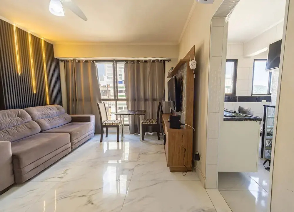 Apto Pet Friendly Beira-mar c Garagem no Boqueir o