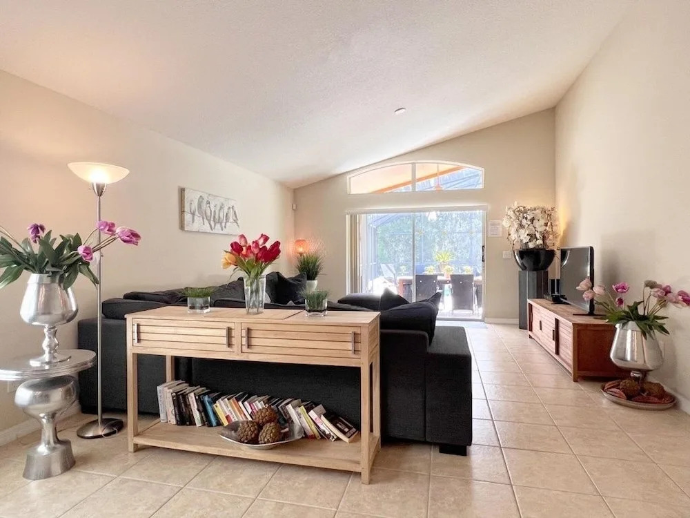 Great Privacy By Pool- Pool Home With Game Room 4 Bedroom Home by RedAwning