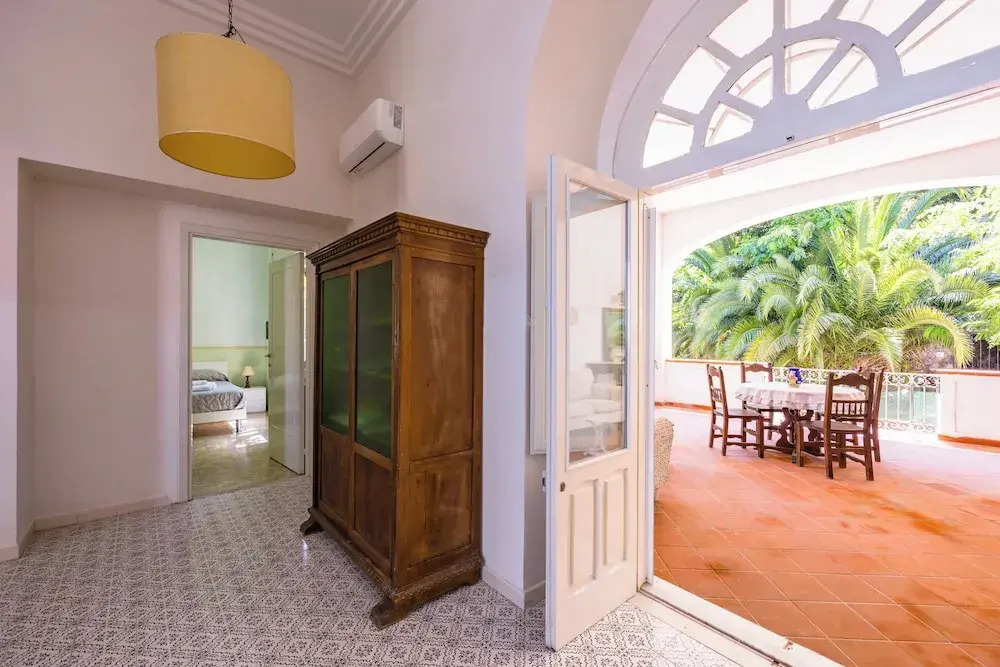 Villa Villari Terrace and Patio by Napoliapartments