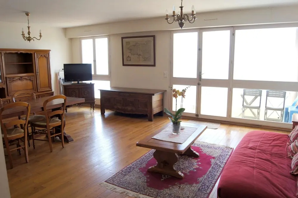 Apartment With 2 Bedrooms in Saint-malo, With Wonderful sea View, Furnished Balcony and Wifi