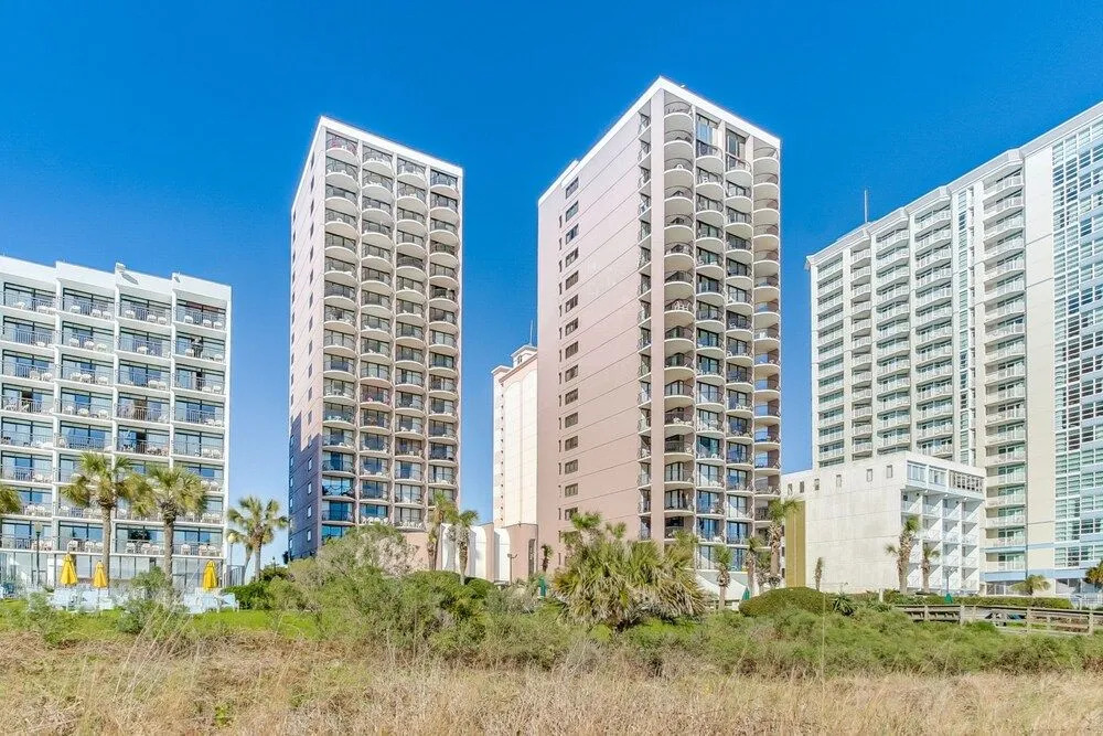 Beach-front Condo with Private Balcony