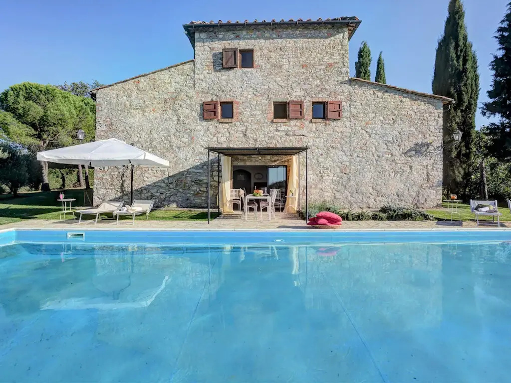 Villa in Chianti With Pool & Tennis Court