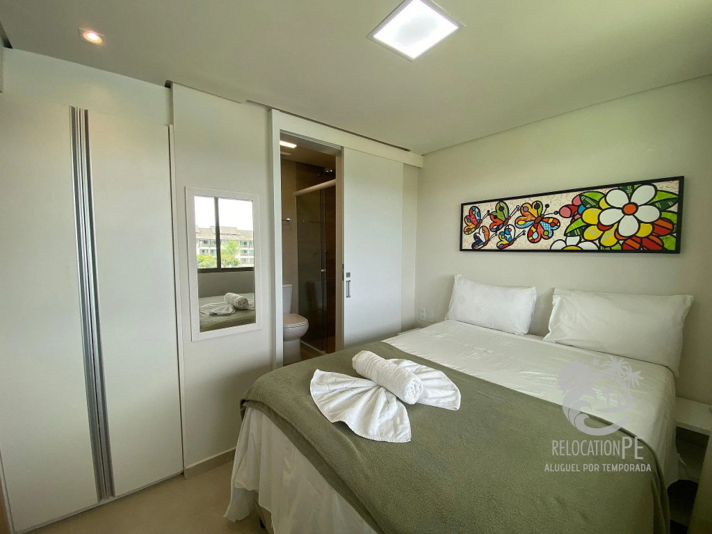 Beach Class Muro Alto - Flat com 2 Suítes (até 6 pessoas) | 2302