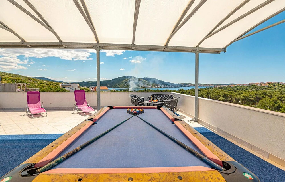Beautiful Home in Rogoznica with Outdoor Swimming Pool, Hot Tub & 8 Bedrooms