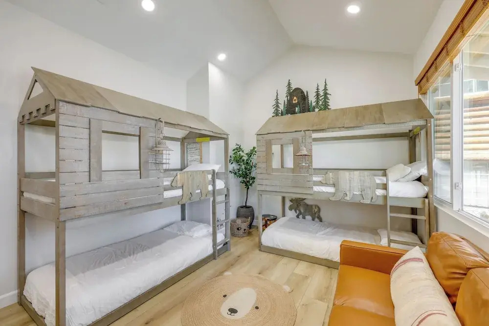 Walk to Big Bear Marina: Modern Home w/ Hot Tub!