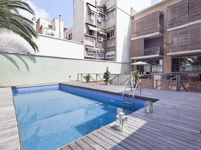 Apartment Barcelona Rentals - Gracia Pool Apartments Center