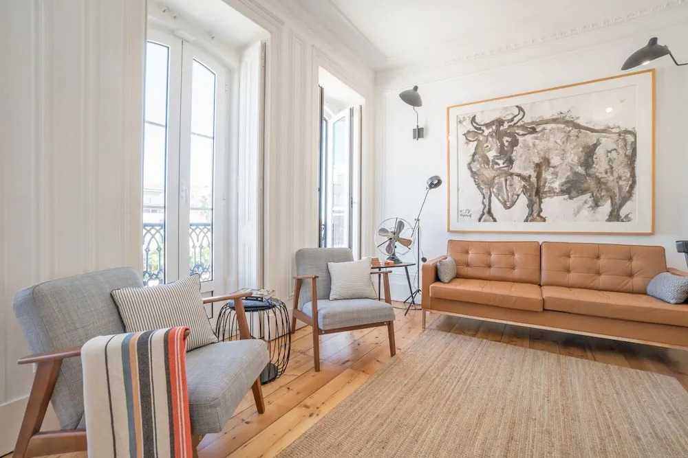 An Ecletic Apartment in Lisbon