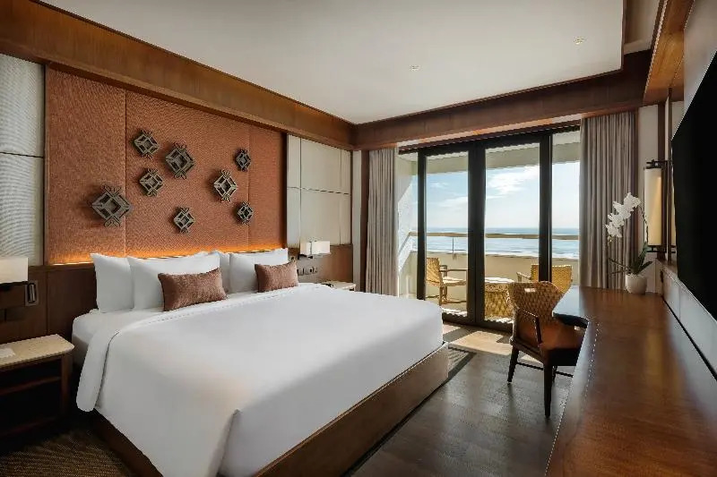 Двухместный номер Standard с видом на океан (2 отдельные кровати) в Отель Bali Beach