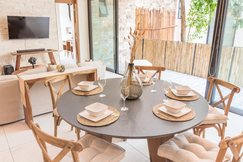Stylish Charming 2BR Apartment Aldea Zama Insta-worthy Pool Uncovered Patio Terrace