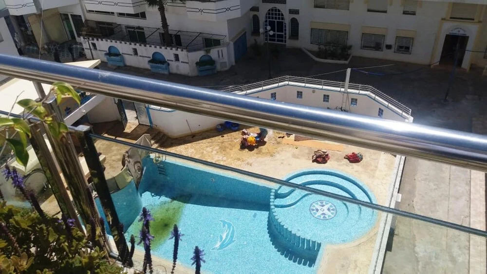Apartment With 3 Bedrooms in Asilah, With Wonderful sea View, Shared Pool and Furnished Terrace - 500 m From the Beach