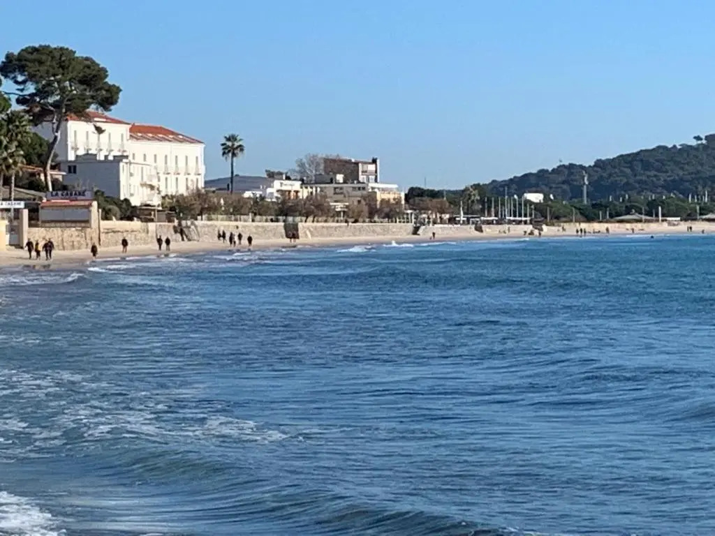 Plage à pied à 3 mns