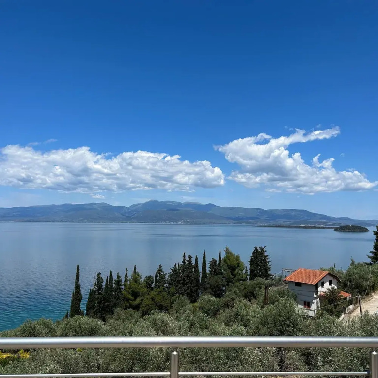 Villa Christina Asproneri With Panoramic Sea View