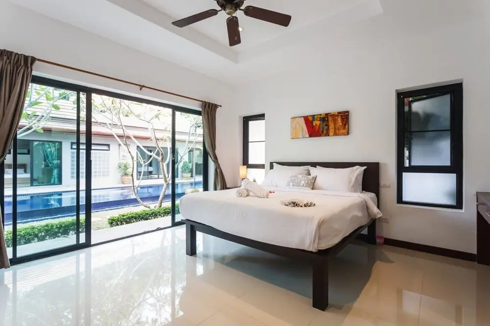 Frangipani Villa in Nai Harn - 5 Bedroom Private Pool With Garden and Pizza Oven
