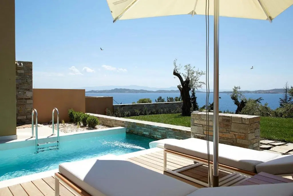 Excellent Halkidiki Villa Ocean Villa 2 1 Bedroom Stunning Sea Views