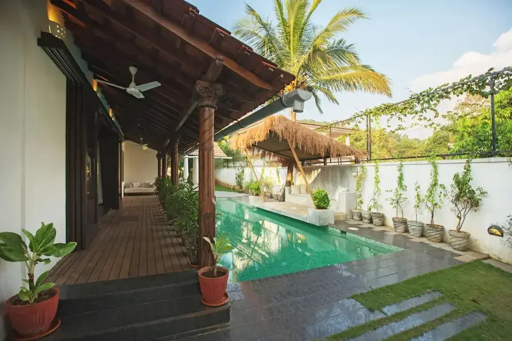 Salt by Hireavilla - 4BR w Heated Pool in Siolim