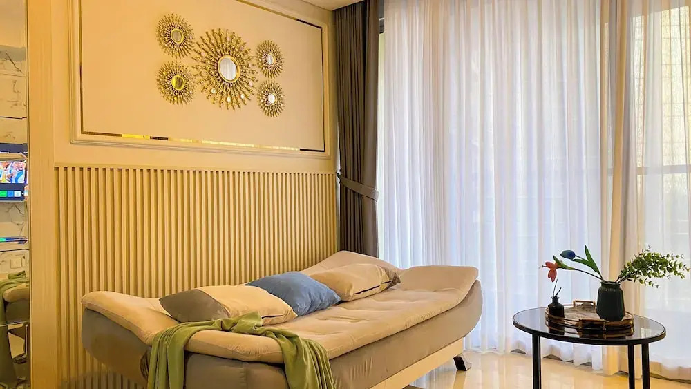 Modern And Cozy Living 1Br At Gold Coast Apartment