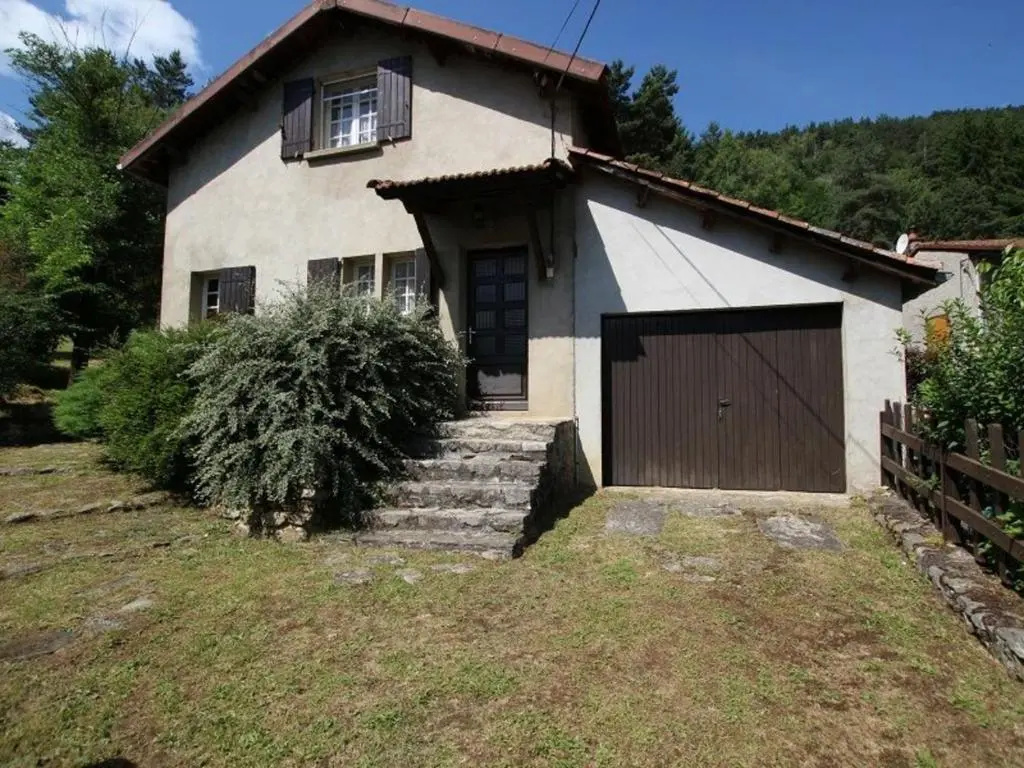 Maison familiale avec terrasse, grand terrain et proche de la rivière - Alleyras, 6 pers. - FR-1-582-244