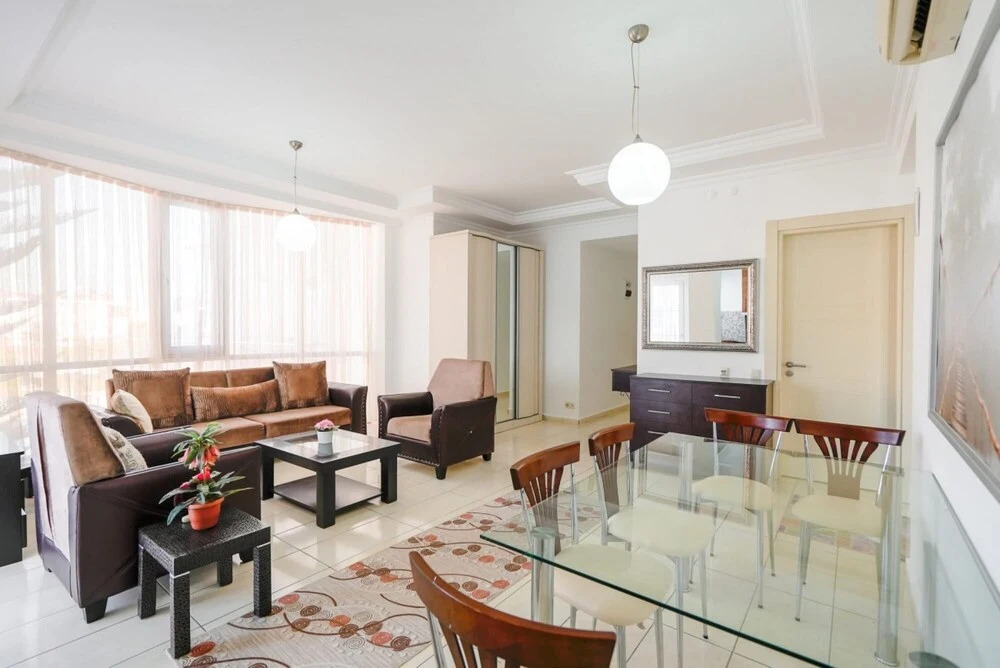 Comfy Flat With Shared Pool in Belek