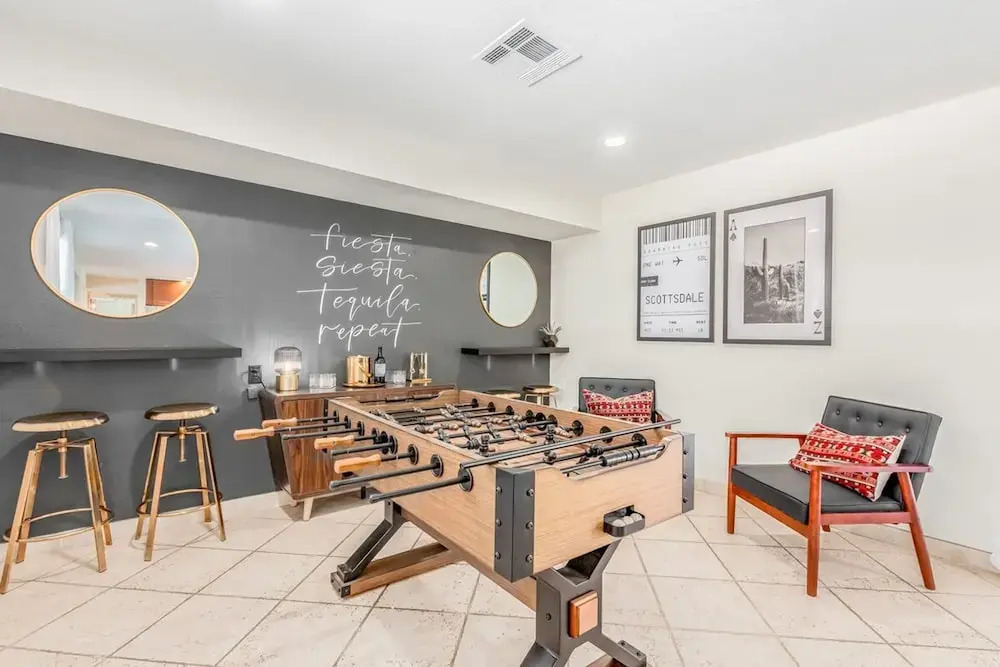 Desert Diamond Oasis Private Pool Bar Games