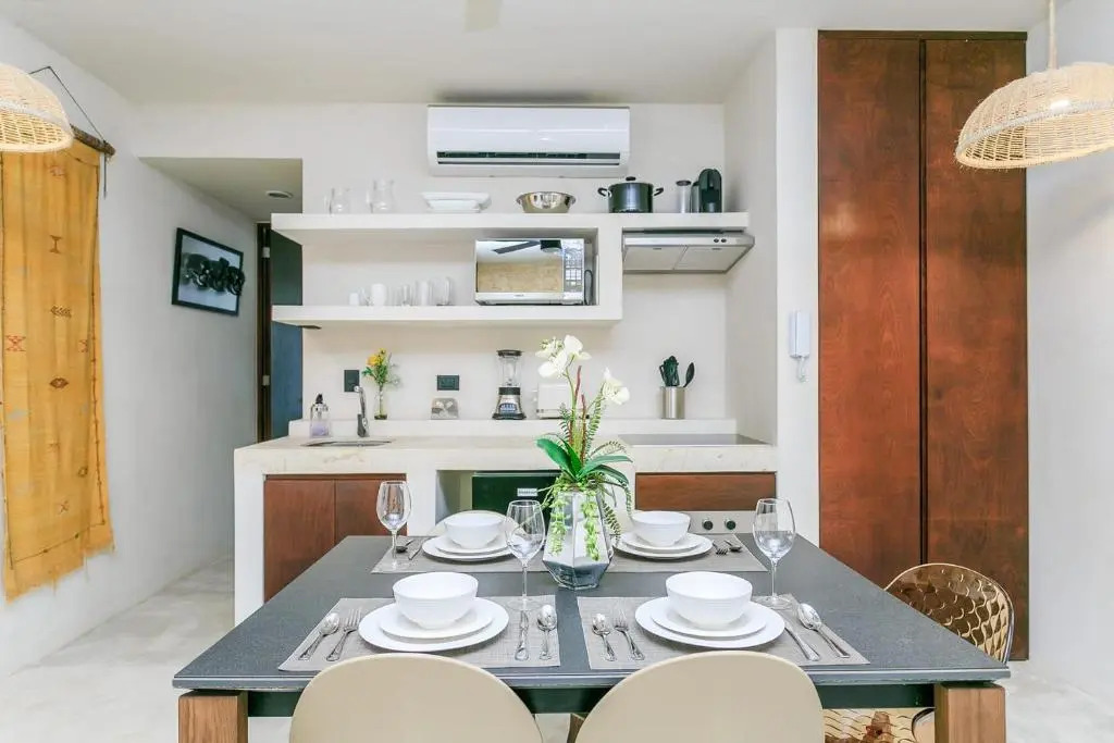Eco-chic blended with elegance 24 7 security & Wi-Fi!
