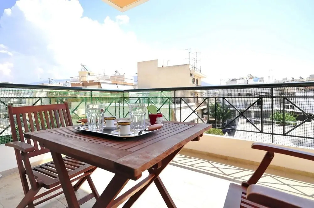 Brand new Family Apartment With Acropolis View, Sleeps 5