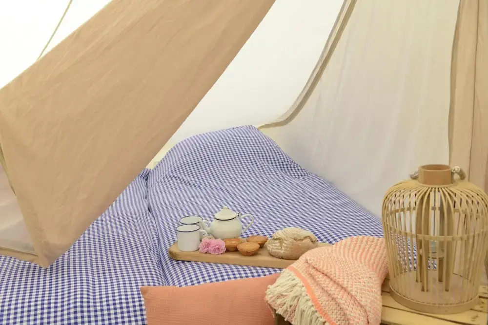 Tent Lodge With Private Kitchen and Bathroom