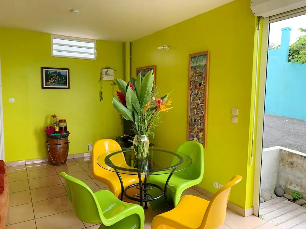 House with One Bedroom in Le Gosier, with Wonderful Sea View, Enclosed Garden And Wifi - 800 M From the Beach