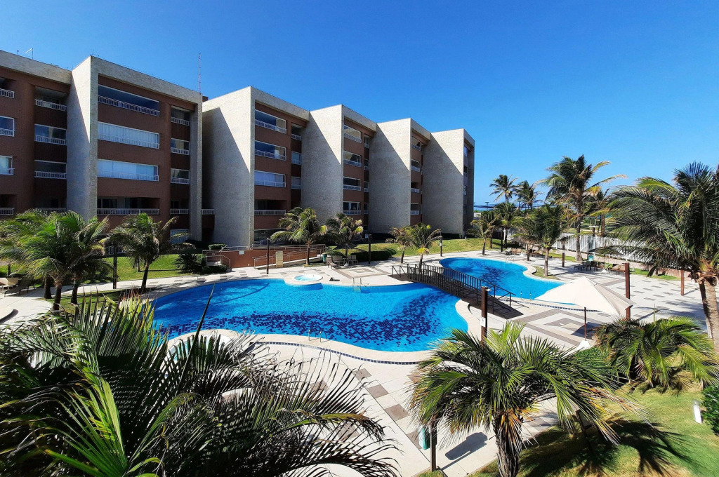 Scopa Beach Pé na Areia 100m Beach Park 3 Suítes