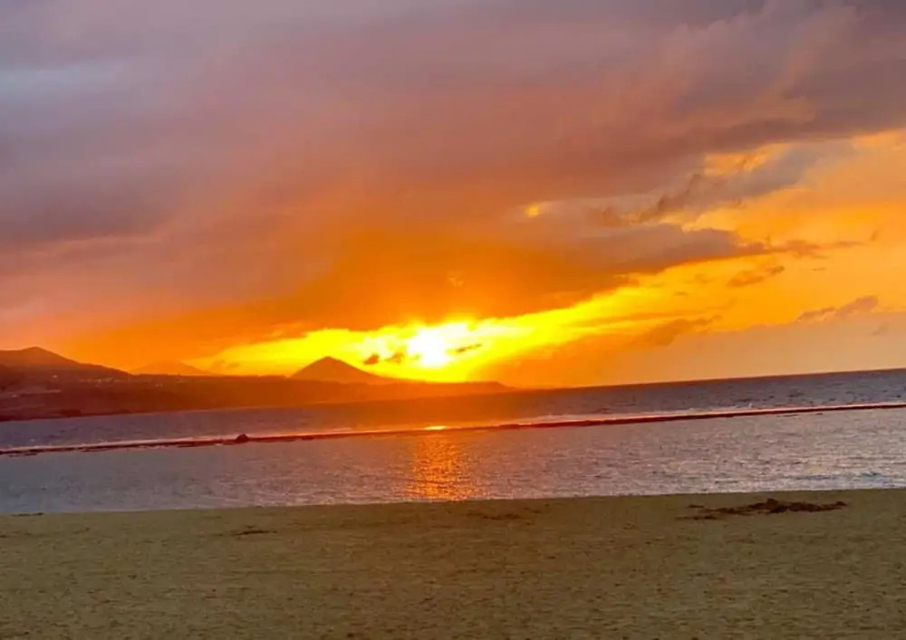 Sunset views over the sea by Getaway