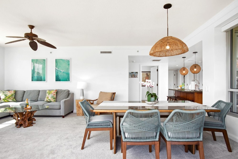 Honua Kai 2 Free Rental Cars KBM Resorts Extra-large Corner Suite 2 Units, 4 Bedrooms HK Ml-2798