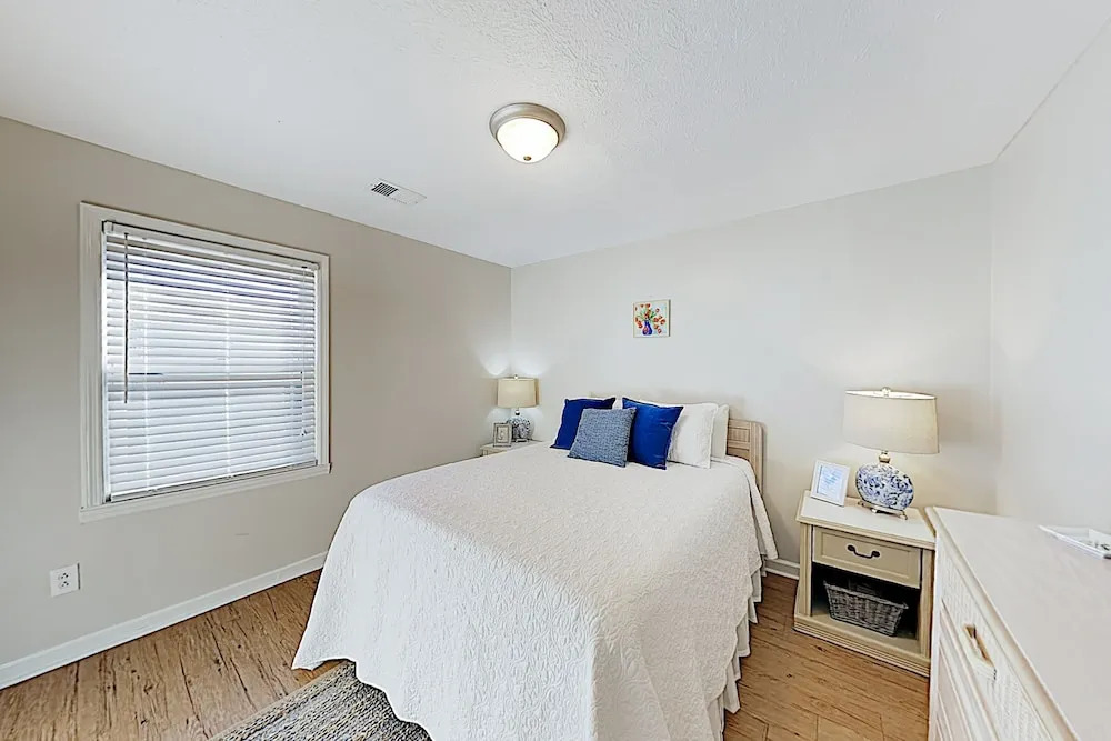 New Listing! Coastal Gem W/ Porch - Steps To Beach 4 Bedroom Home