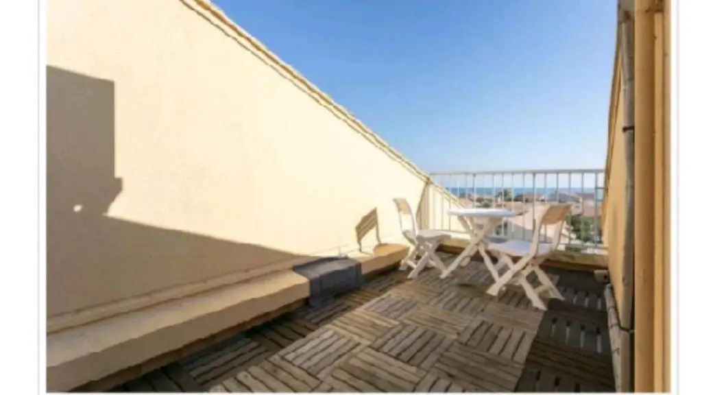 F3 Narbone-Plage Avec Solarium 250M De La Mer Vue Mer Et Clape