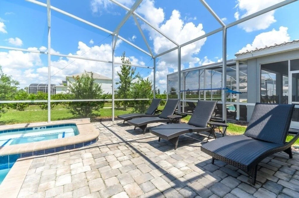 Star Wars & More Large Private Pool Lanai Home! 6 Bedroom Villa