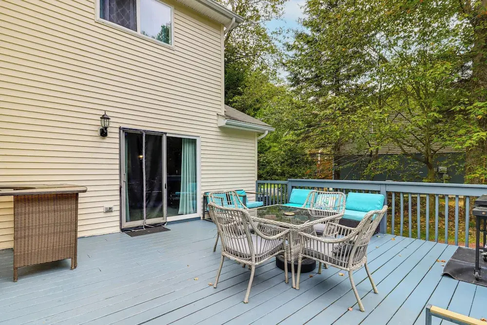 Fire Pit + Hot Tub: Peaceful Poconos Farms Getaway