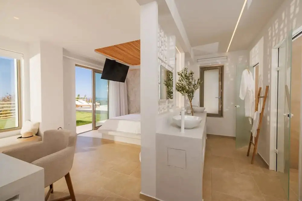 Malia Vista Villa with Panoramic Sea View and Private Pool