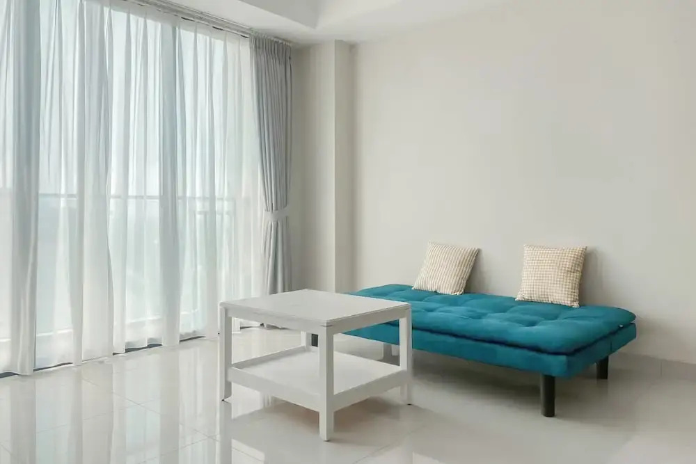 Spacious and Combined 1BR Apartment at Nine Residence