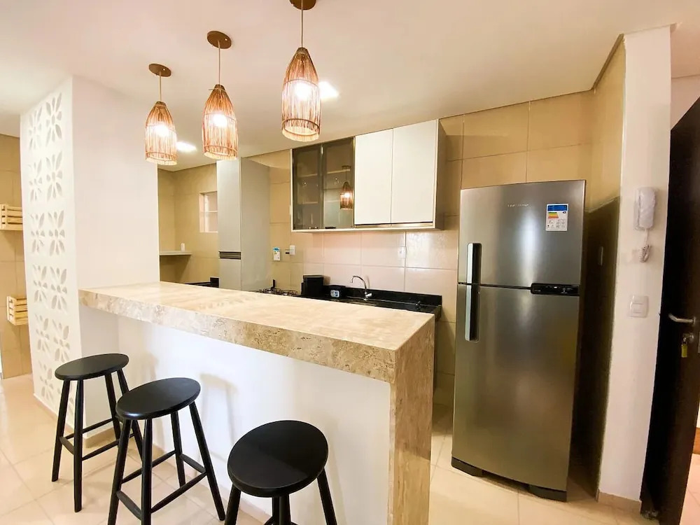 Belíssimo apartamento no Porto das Dunas