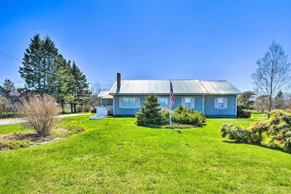 Nautical Lubec Cottage w/ Fire Pit & Grill!
