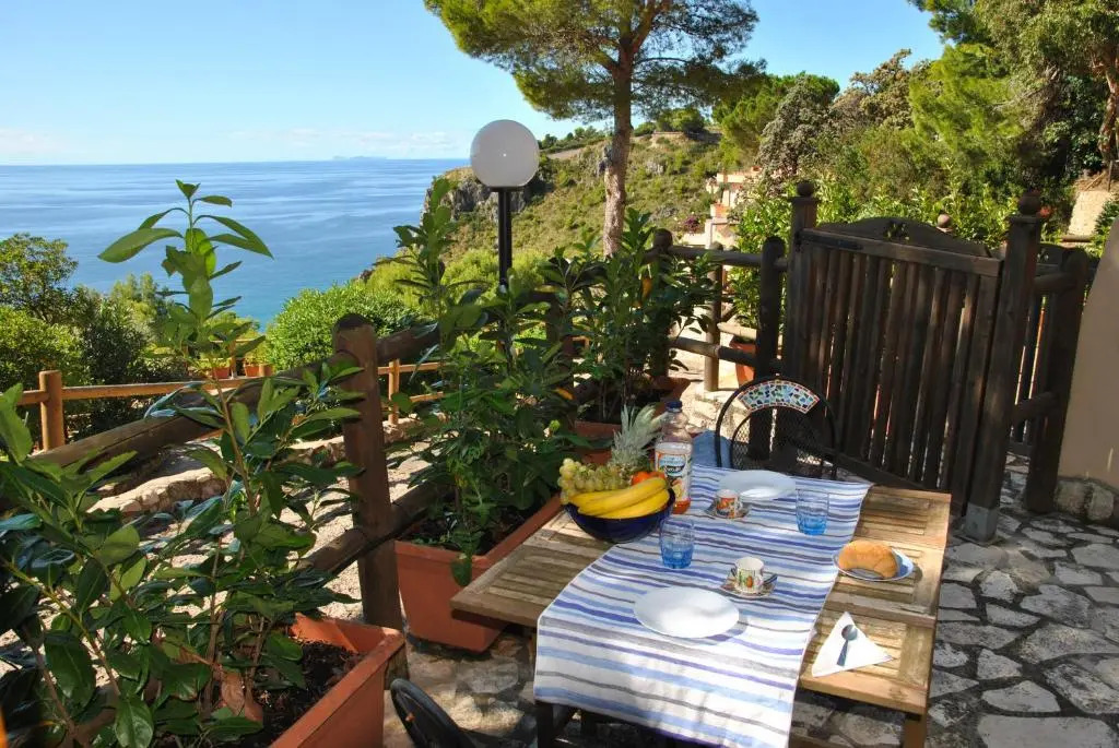 Semidetached House With Terrace Overlooking the sea